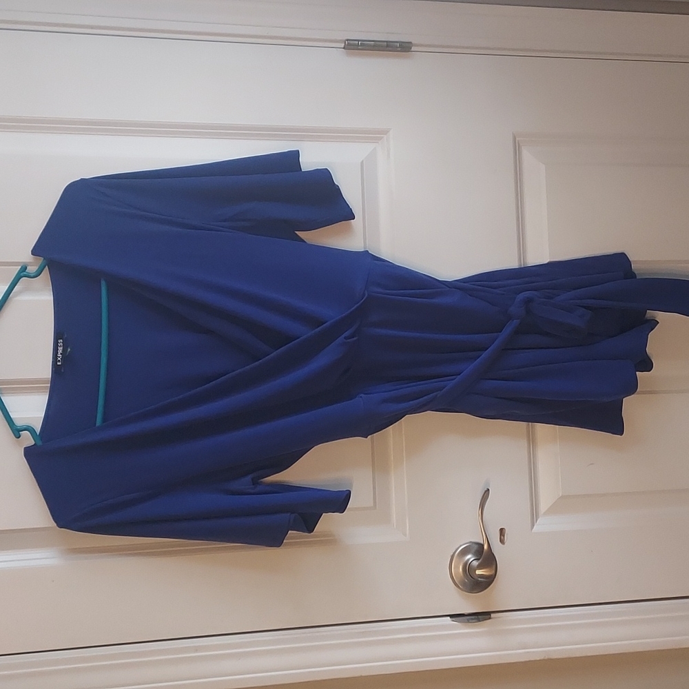 Blue express romper